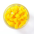 Canned/tinned yellow peach halves/dice/slice in light syrup or in heavy syrup in tins package or glass jar package